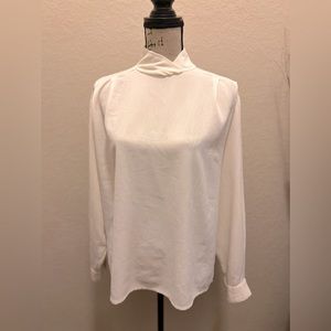 Oscar de la Renta Expressions Vintage white off blouse size 14